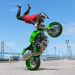 Logo of Superhero Moto Stunts Racing android Application 